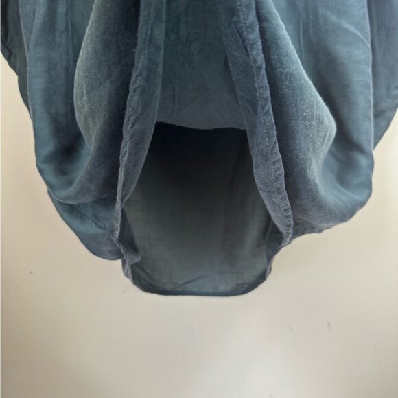 AGUA DE COCO Silk Cacoon Tunic Beach Cover Up Lyocell Flowey Top Dress Swimsuit - Picture 6 of 16